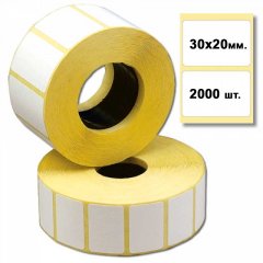 Термотрансферная этикетка 30x20 (2000)