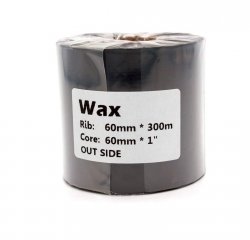 Риббон G100 Wax Black 60 мм/300 м
